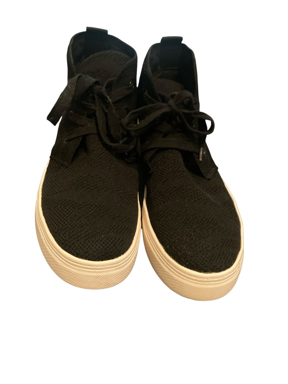 Men's Strauss & Ramm The Chukka-FK  Bllack High-Top Sneakers with White Sole